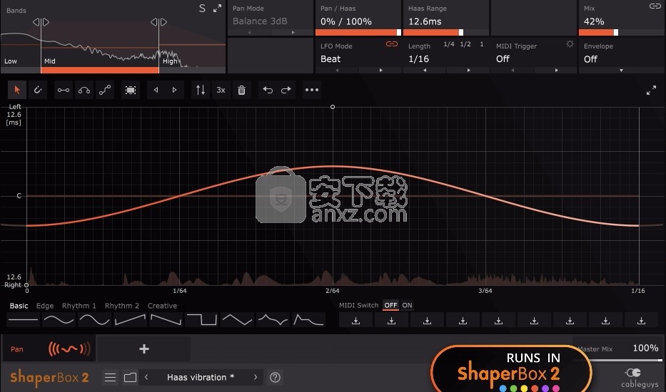 PanShaper(多波段立体声发生器)