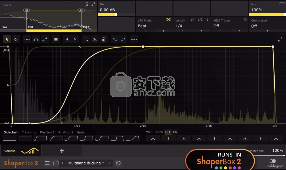 VolumeShaper 6(多功能音频编辑与处理套件)