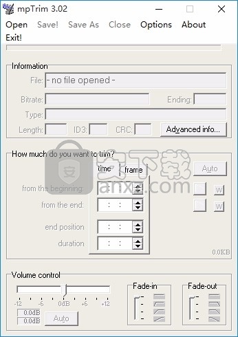 mpTrim(多功能mp3编辑工具)