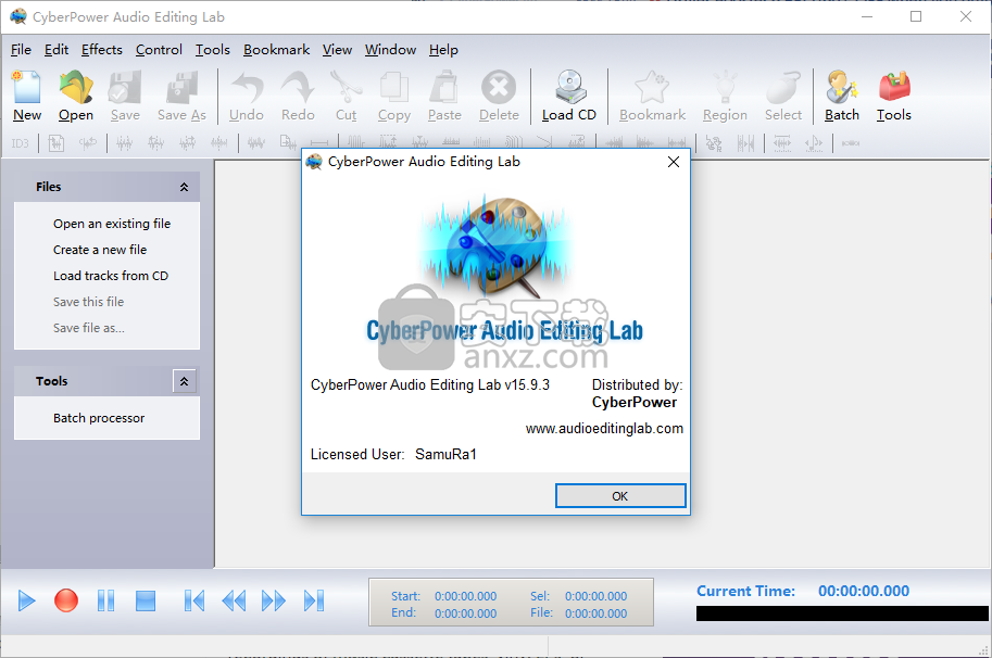 CyberPower Audio Editing Lab(音频编辑软件)
