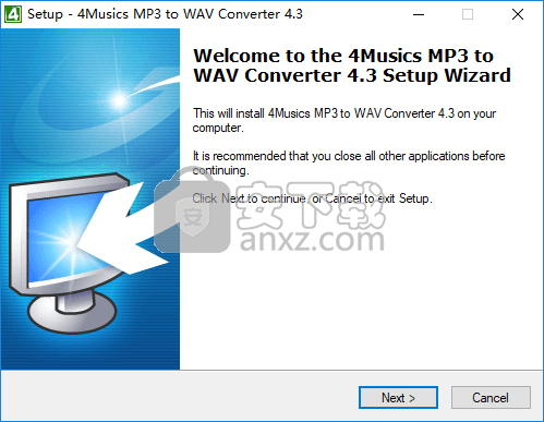 4Musics MP3 to WAV Converter(MP3转WAV转换器)