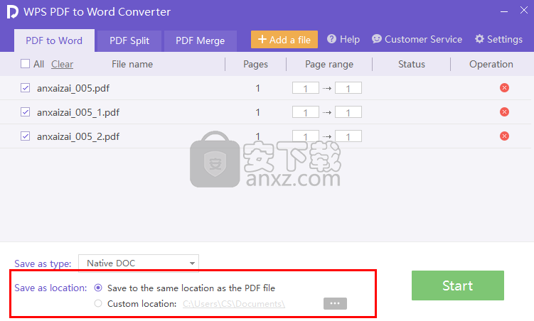 WPS PDF to Word Converter(pdf转word转换器)