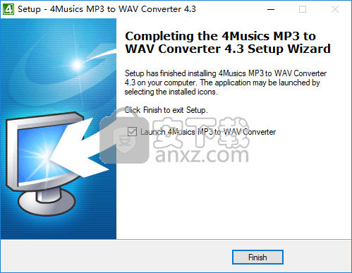 4Musics MP3 to WAV Converter(MP3转WAV转换器)