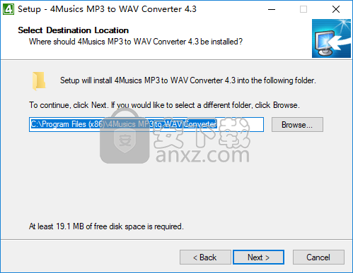 4Musics MP3 to WAV Converter(MP3转WAV转换器)