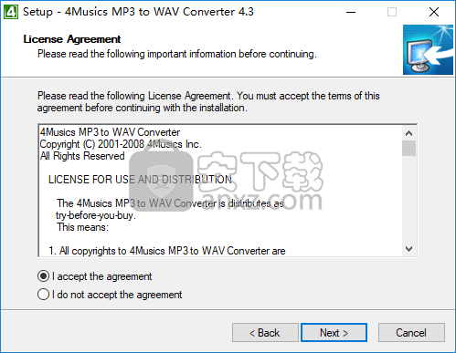 4Musics MP3 to WAV Converter(MP3转WAV转换器)