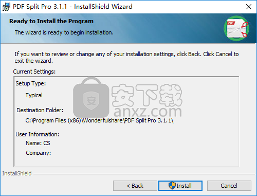 Wonderfulshare PDF Split Pro(pdf分割器)