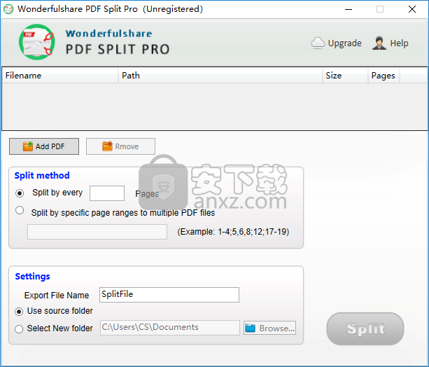 Wonderfulshare PDF Split Pro(pdf分割器)