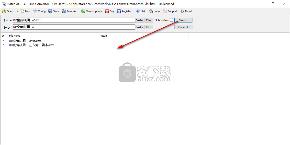 Batch Excel to HTML Converter(批量Excel转HTML转换器)