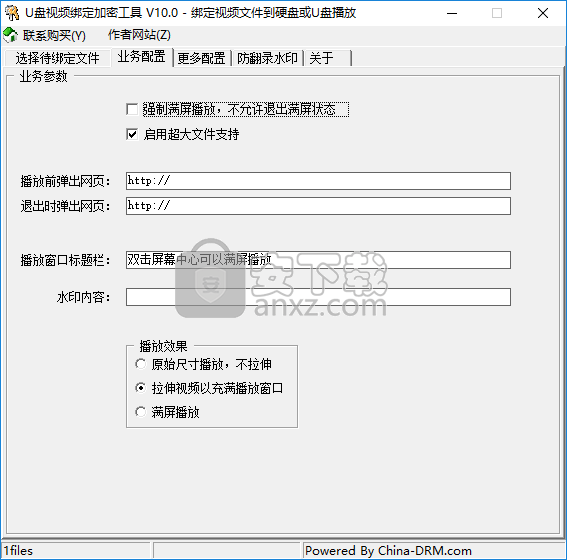 U盘视频绑定加密工具