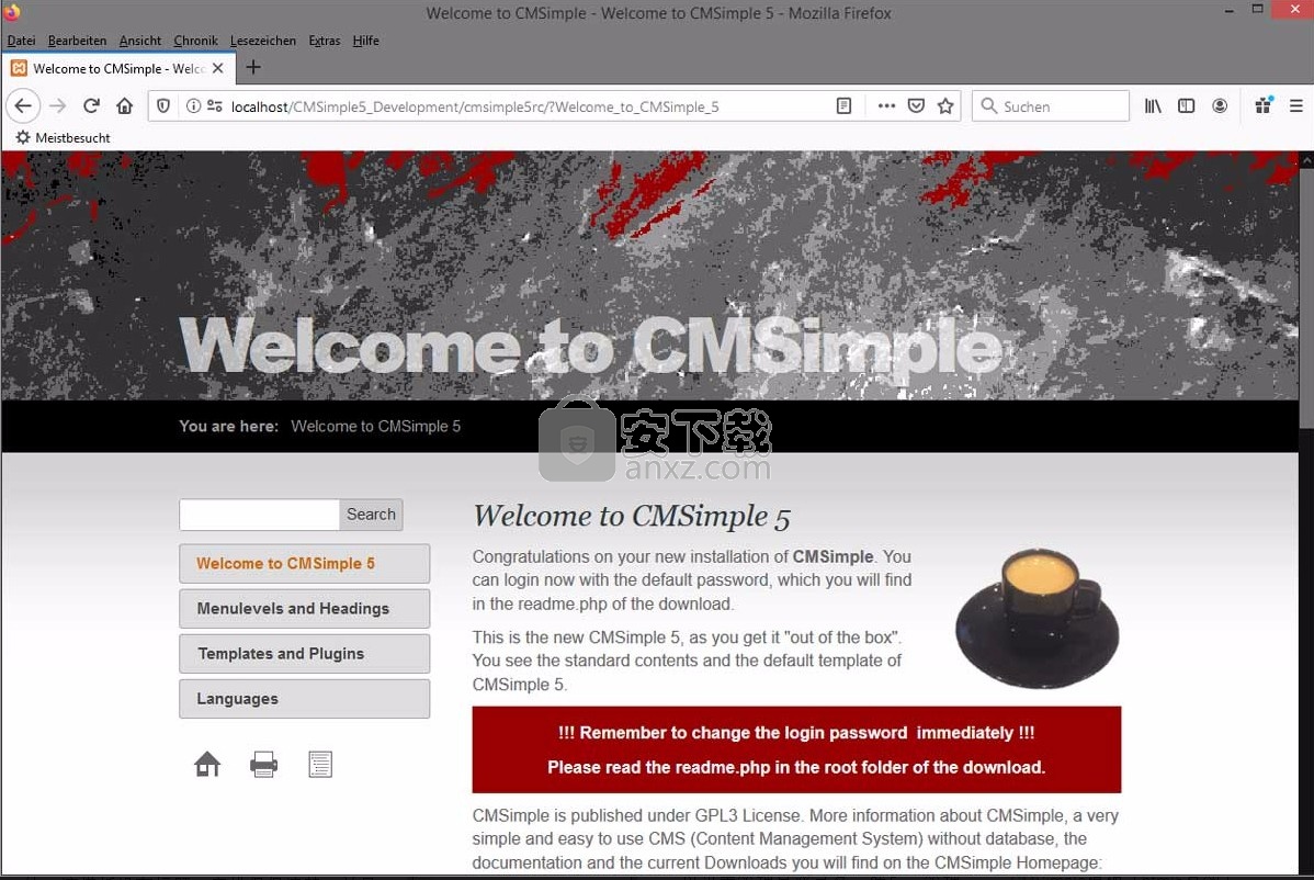 CMSimple(简单内容管理系统)