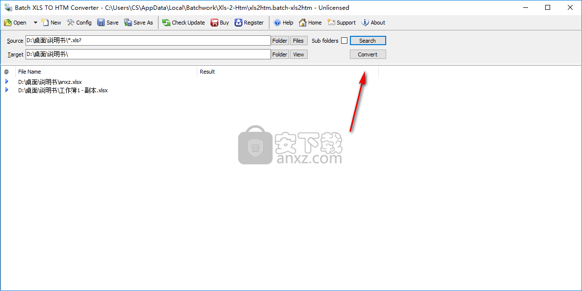 Batch Excel to HTML Converter(批量Excel转HTML转换器)