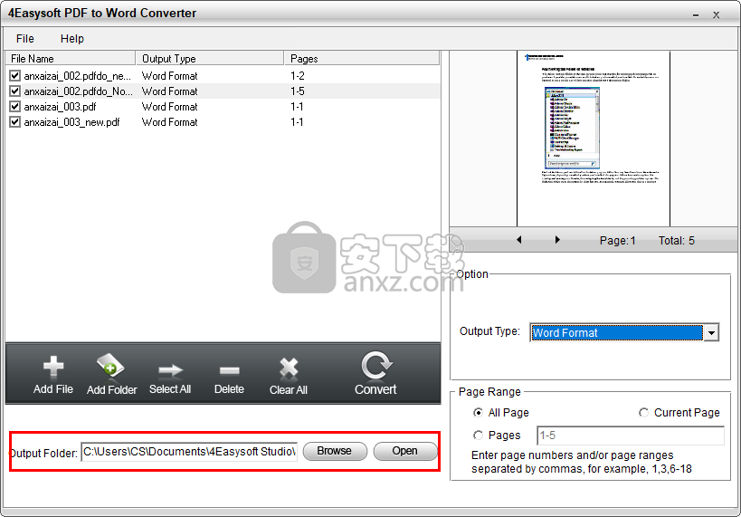 4Easysoft PDF to Word Converter(PDF转Word转换器)
