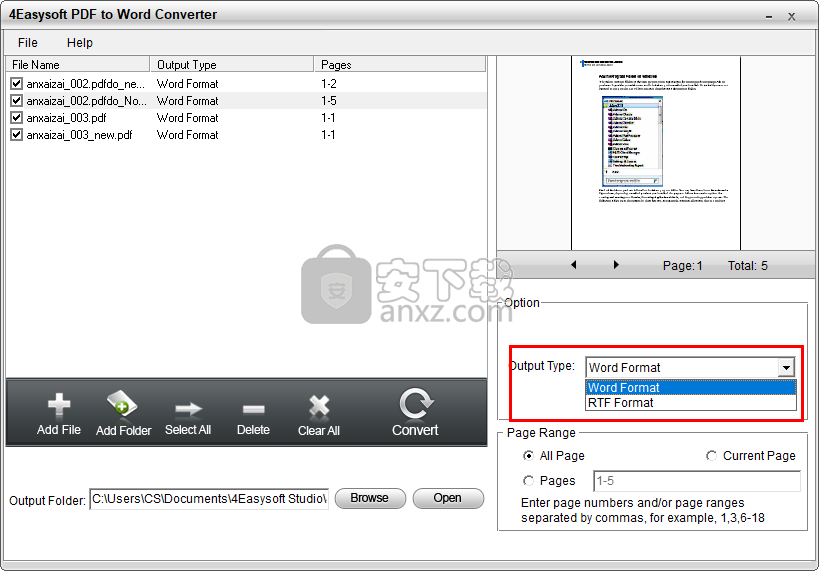 4Easysoft PDF to Word Converter(PDF转Word转换器)