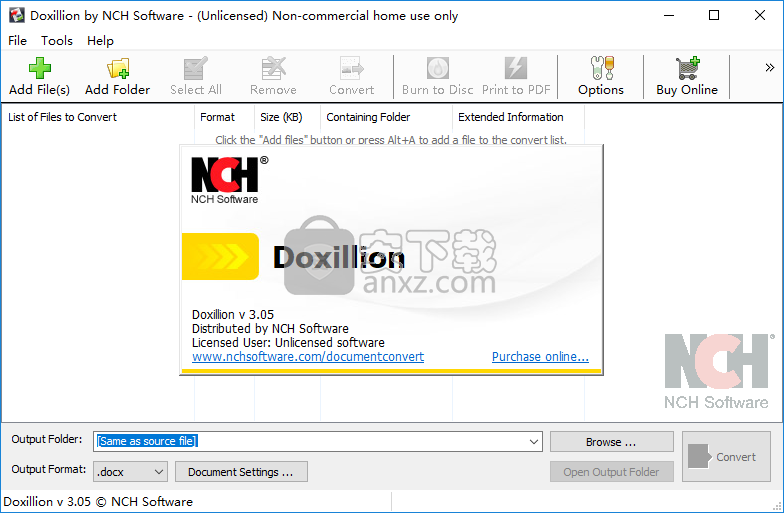 Doxillion Document and PDF Converter Plus(文档转换成pdf工具)