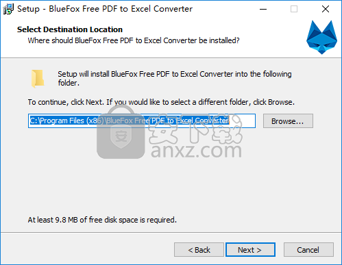 BlueFox Free PDF to Excel Converter(PDF转Excel转换器)
