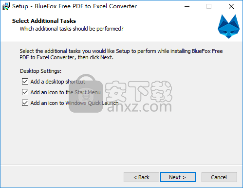 BlueFox Free PDF to Excel Converter(PDF转Excel转换器)