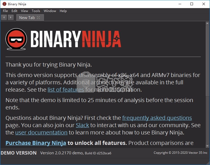 Binary Ninja(逆向编译平台)