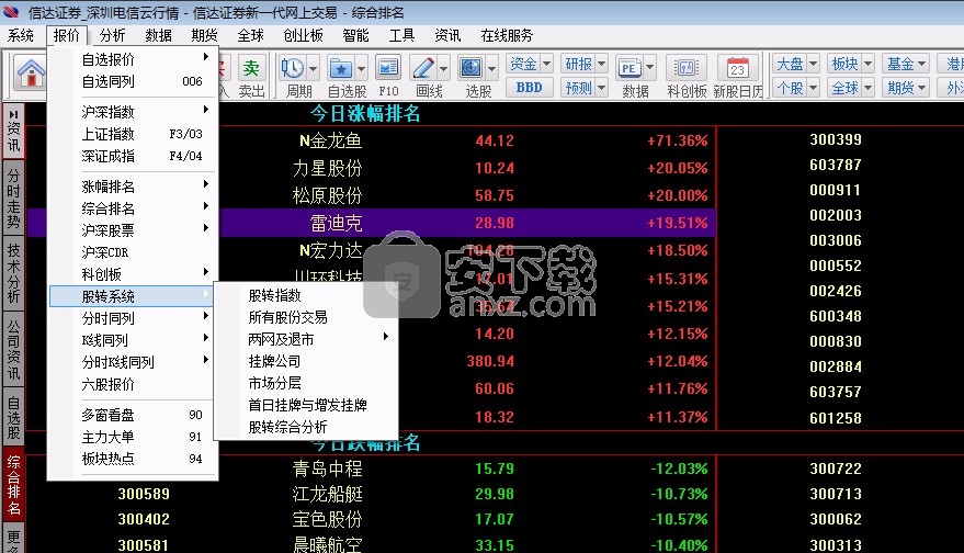信达证券同花顺网上交易