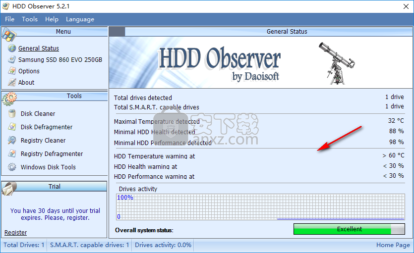 HDD Observer(磁盘工具)