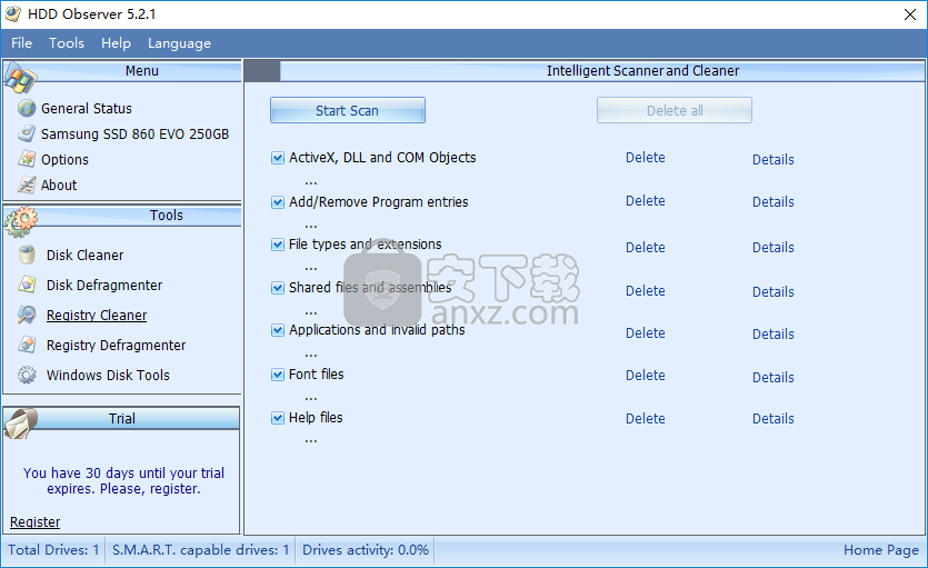 HDD Observer(磁盘工具)