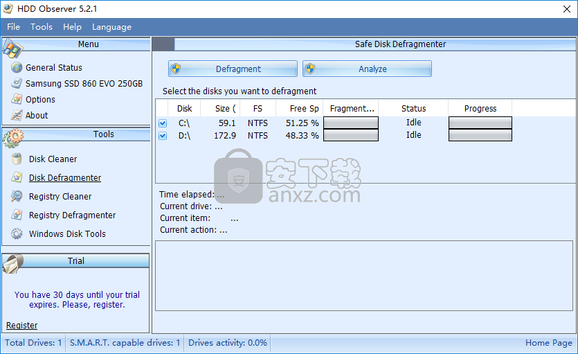 HDD Observer(磁盘工具)