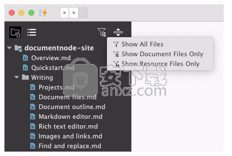 DocumentNode(文蝶结)