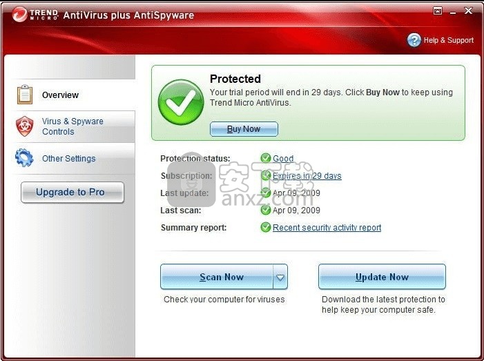 Trend Micro Antivirus(Internet保护与系统防毒工具)