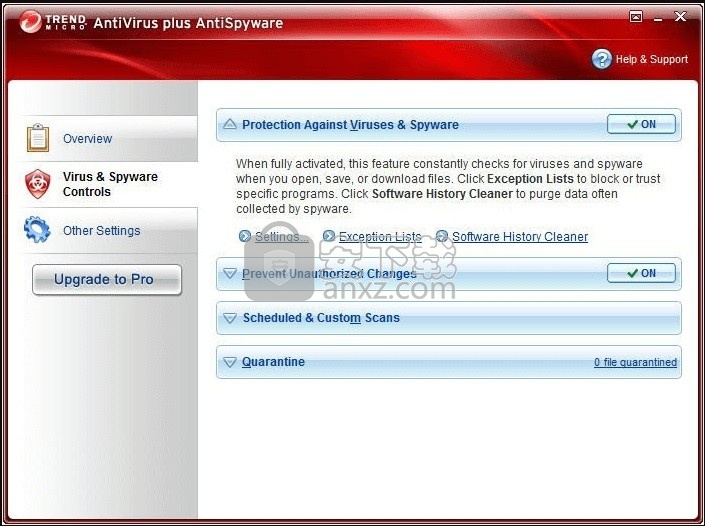 Trend Micro Antivirus(Internet保护与系统防毒工具)