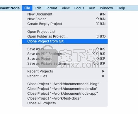 DocumentNode(文蝶结)