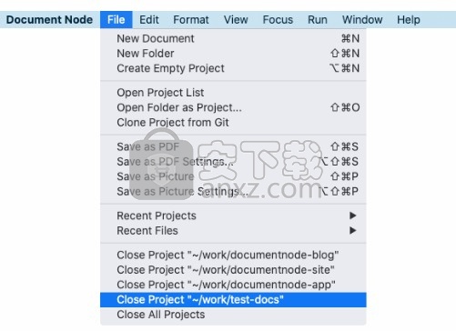 DocumentNode(文蝶结)