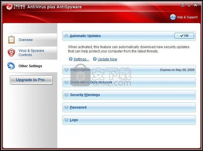 Trend Micro Antivirus(Internet保护与系统防毒工具)