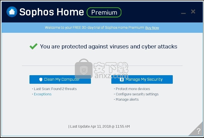 Sophos Home Free(电脑系统防护与保护工具)