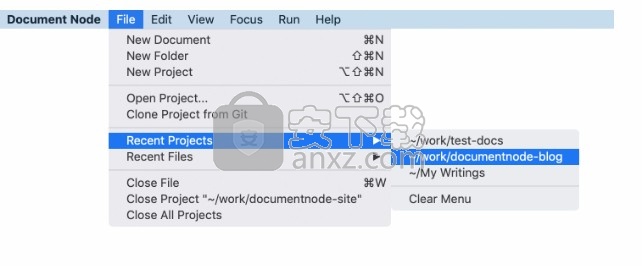 DocumentNode(文蝶结)