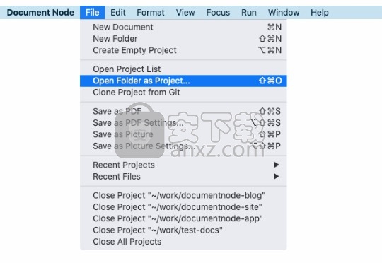 DocumentNode(文蝶结)