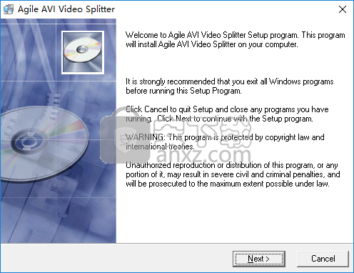 Agile AVI Video Splitter(AVI视频分割工具)