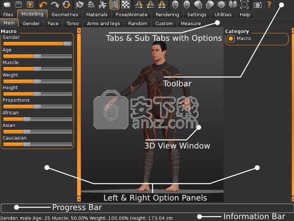 MakeHuman(人物建模软件)