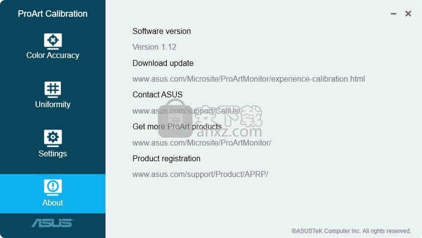 ASUS ProArt Calibration(PC显示器硬件校准工具)