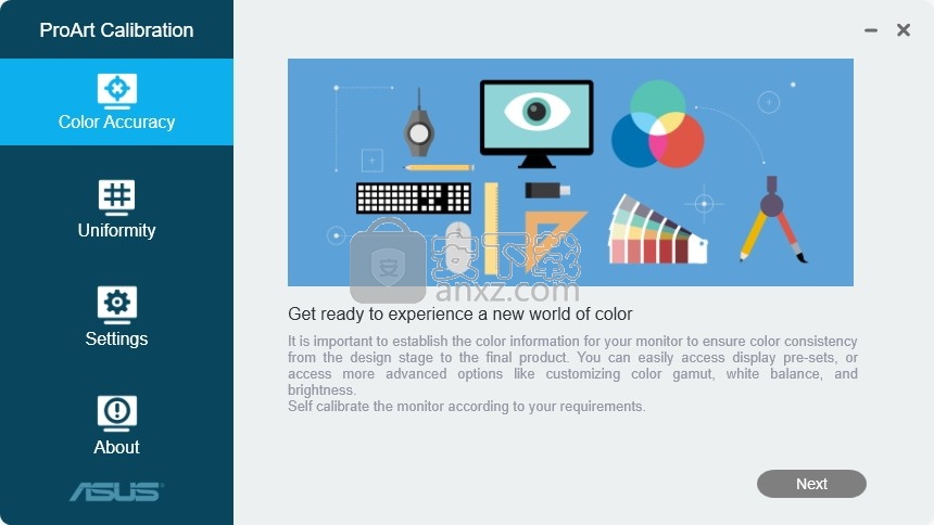 ASUS ProArt Calibration(PC显示器硬件校准工具)
