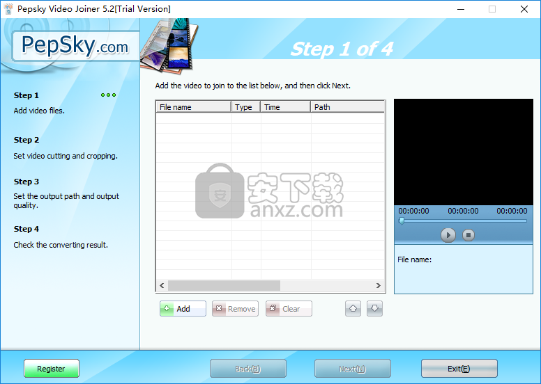 Pepsky RMVB Video Joiner(RMVB视频合并工具)