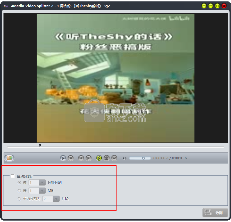 4Media Video Splitter(视频分割软件)