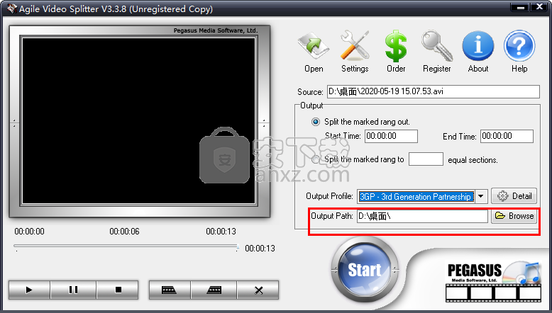 Agile Video Splitter(视频分割软件)
