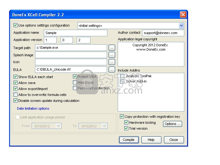 DoneEx XCell Compiler(Excel编译器)