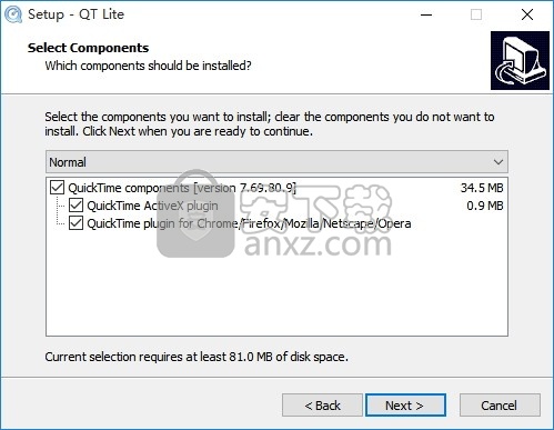 QuickTime Lite(多功能编解码器包与媒体处理插件)