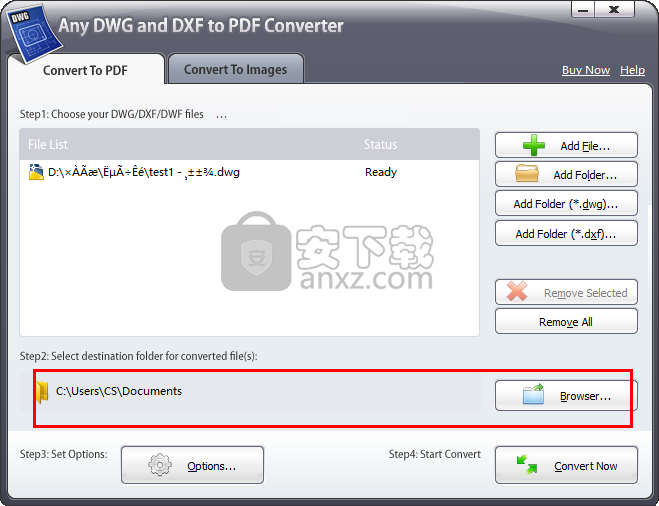 Any DWG and DXF to PDF Converter(CAD转PDF转换器)