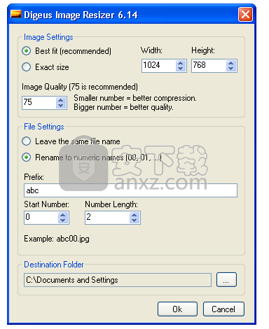 Digeus Image Resizer(图片尺寸修改软件)