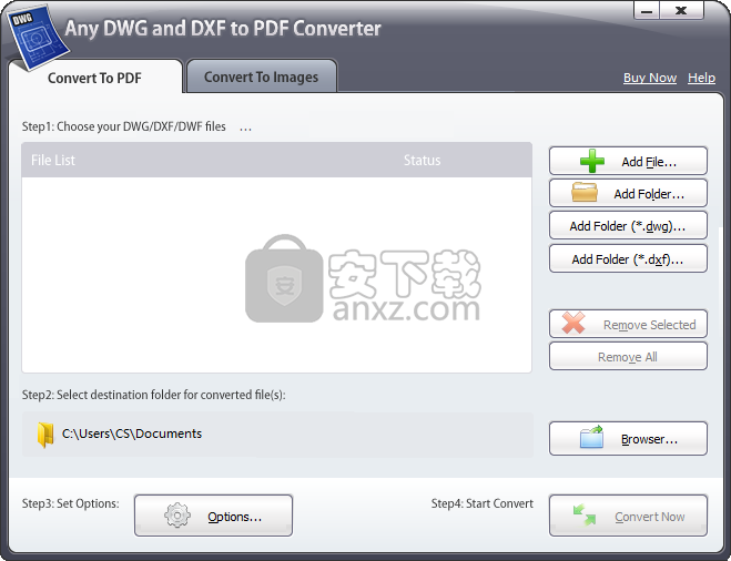 Any DWG and DXF to PDF Converter(CAD转PDF转换器)