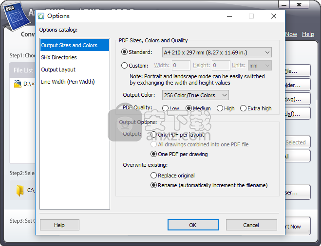 Any DWG and DXF to PDF Converter(CAD转PDF转换器)