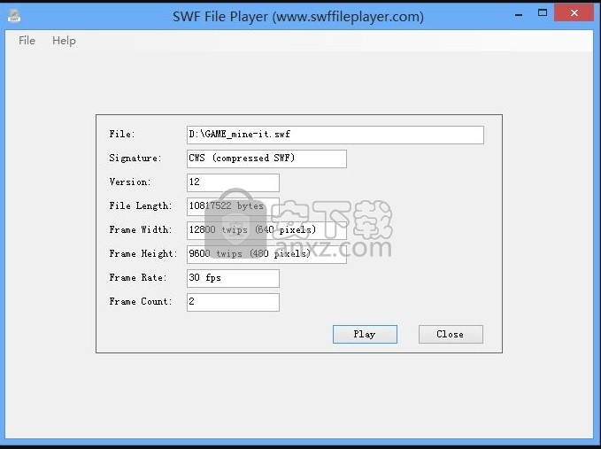 SWF Player(多功能SWF播放器)