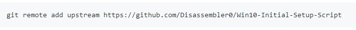 Win10 Initial Setup Script(系统一键设置脚本)