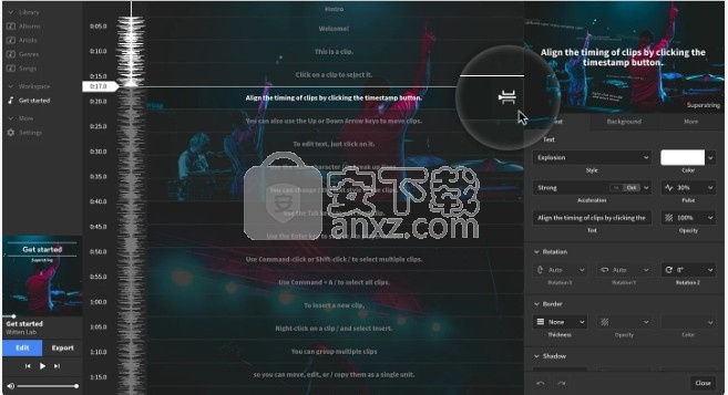 Superstring(多功能歌词制作与视频制作工具)